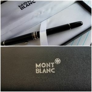 Used Mont Blanc Platinum Line Rollerball Luxury Pen